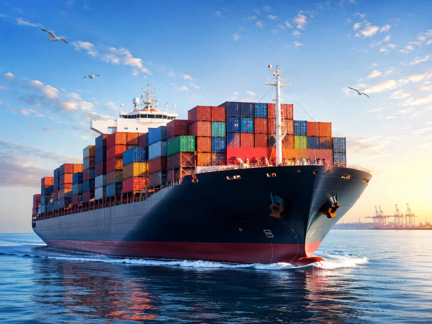 Cargo ship for merchant exports